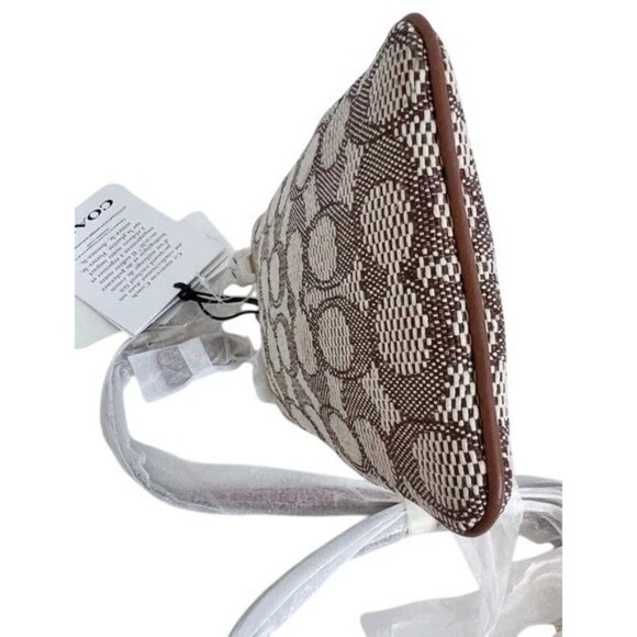 SOLD!!! Coach Double Frame Kisslock Bonnie Cashin Crossbody Jacquard Ladybugs - Picture 8 of 12